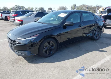 2022 Hyundai Elantra Sel z USA, uszkodzony, nr VIN 5NPLS4AG3NH053134